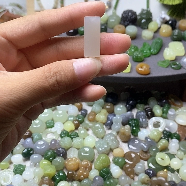 未镶嵌和田玉挂件无事牌