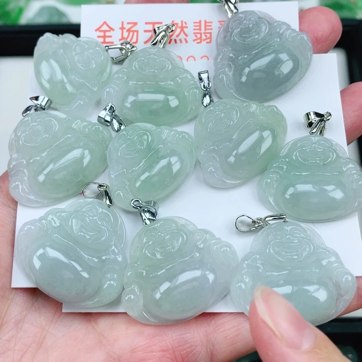 翡翠未镶嵌颈饰多样性发其1