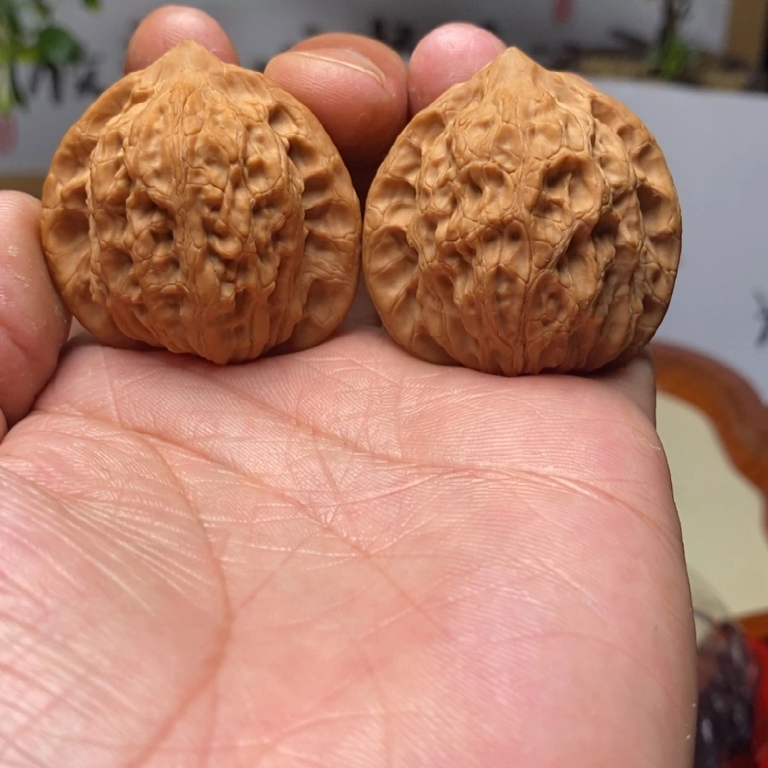文玩核桃把件全品公子帽40