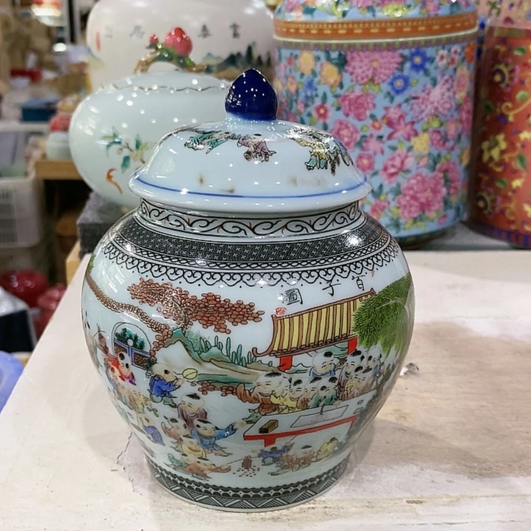 【闪购商品】罐陶瓷茶叶罐密封罐