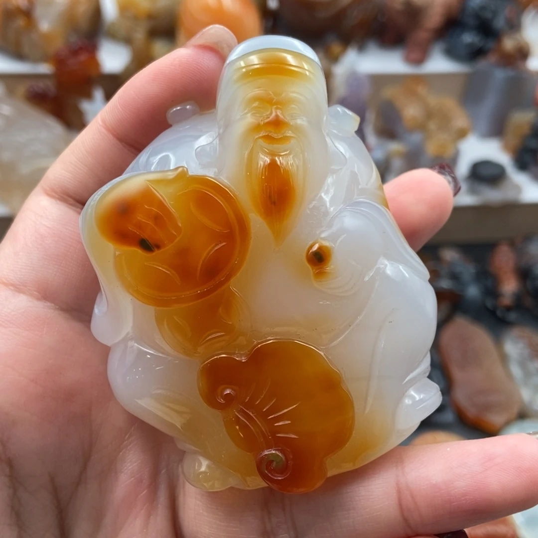 玛瑙/玉髓项链未镶嵌