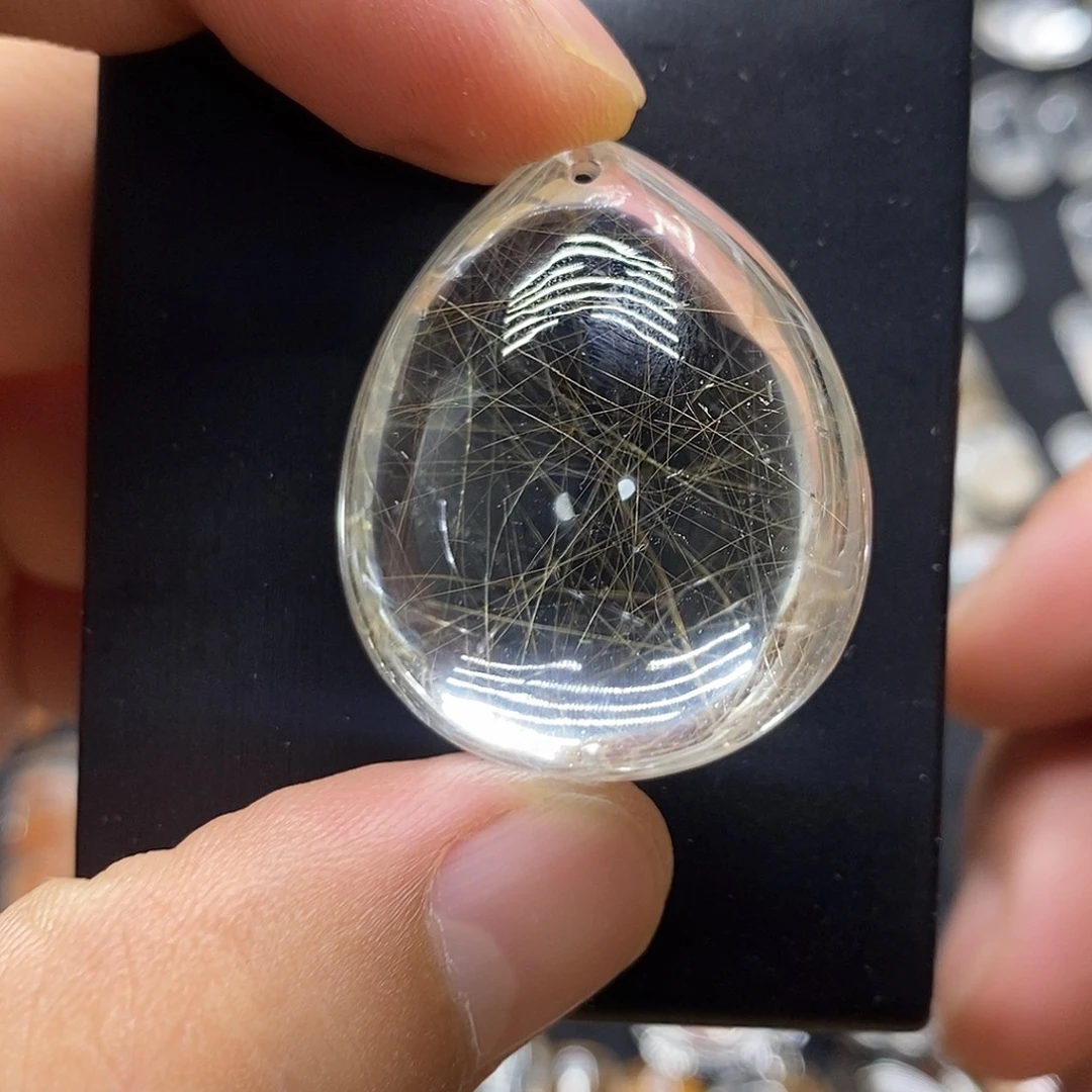 18K金镶嵌珠宝半成品水晶