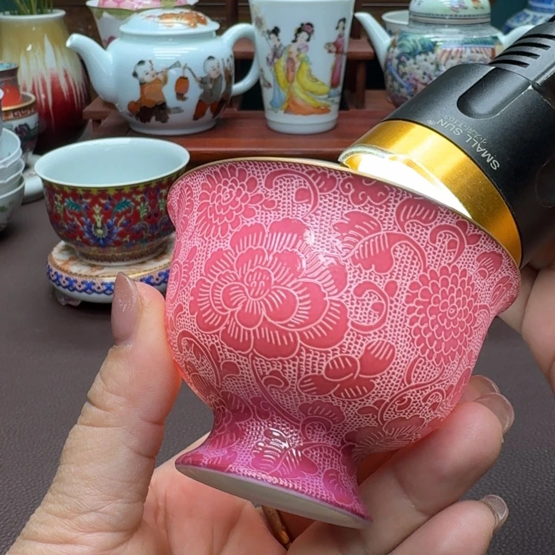 瓷片景德镇仿古手工制作精品展示
