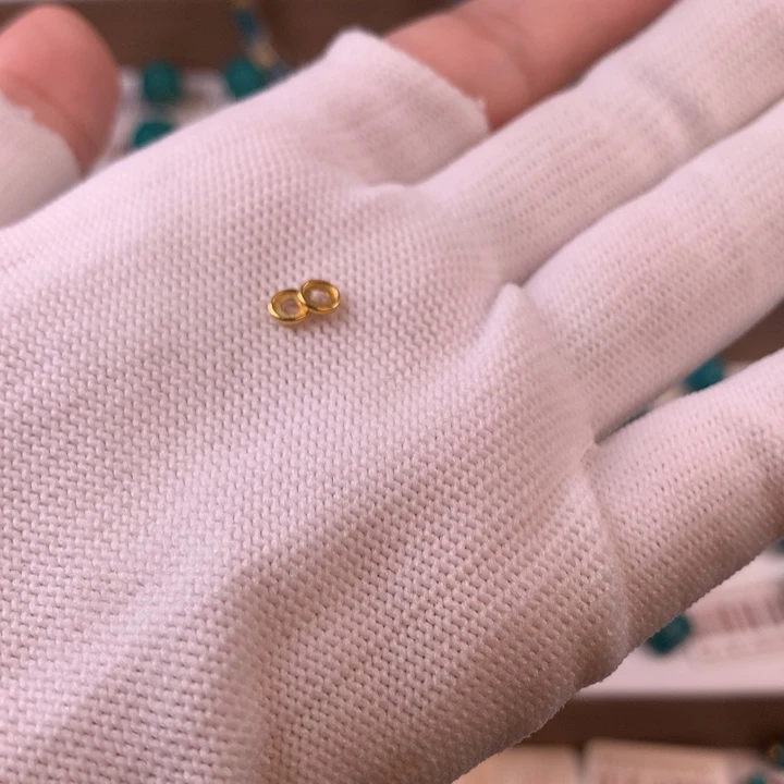 18K金镶嵌绿松石配饰jS****s