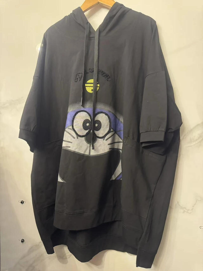 宽松休闲帽T均码带帽大版