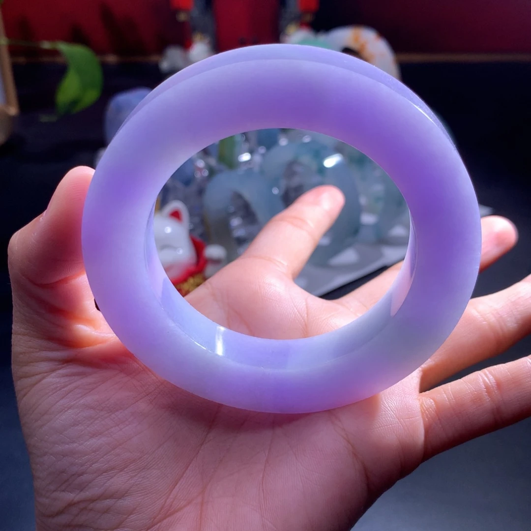 定制翡翠未镶嵌翡翠手镯