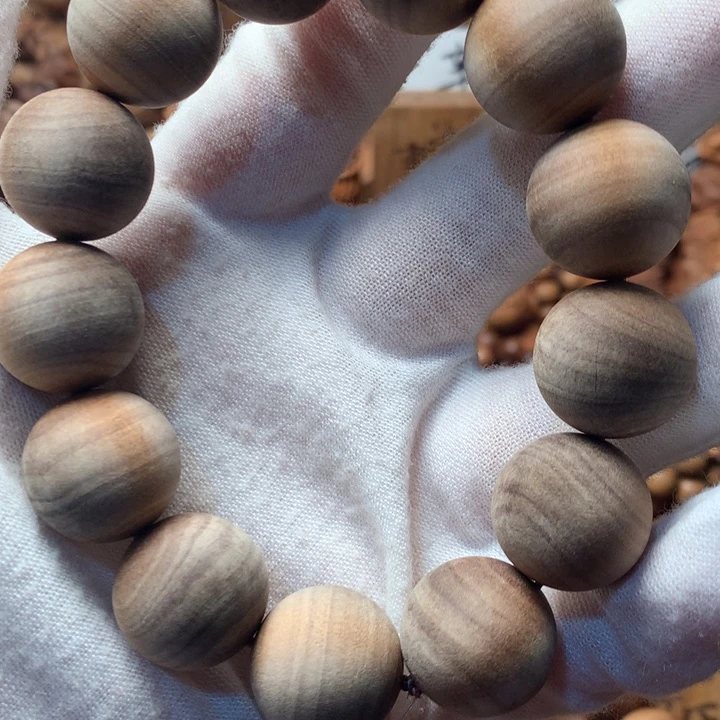 檀香木手串/手链老山檀香1.8素串