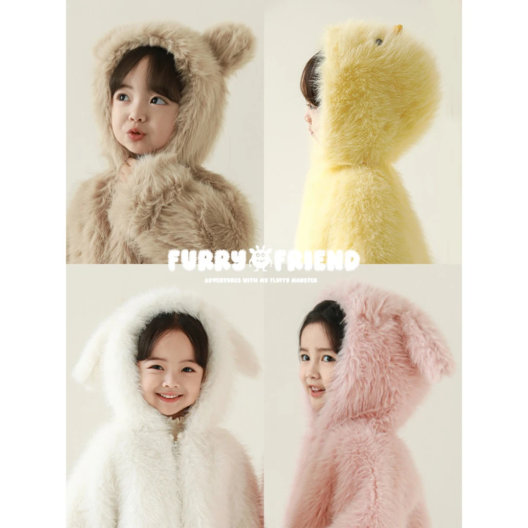 幼悠【萌宠过冬】冬叁波女童装汉服外套D4105 D4105-1 D4105-2