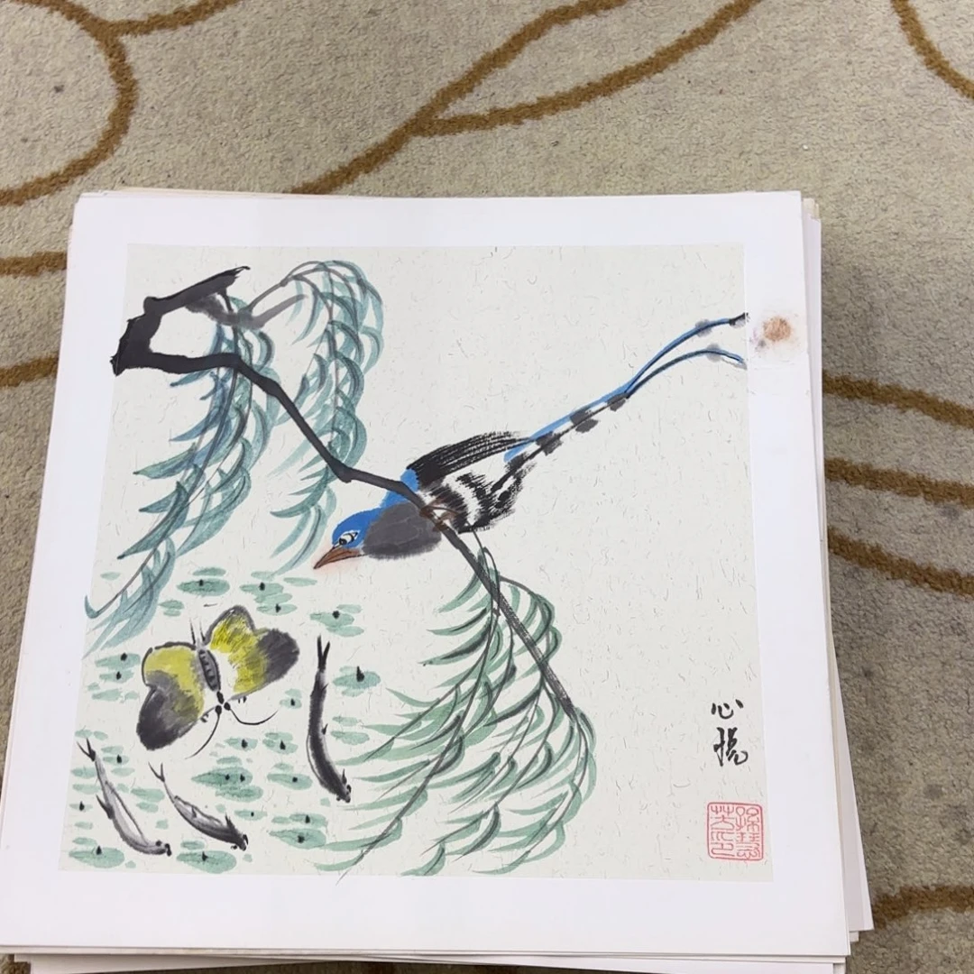 国画国画老师作品刘