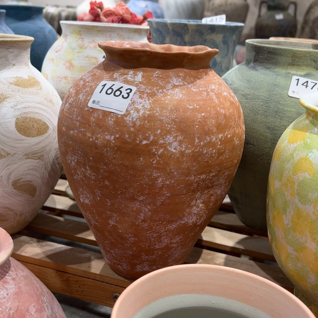 瓷片1663高26口10无孔的