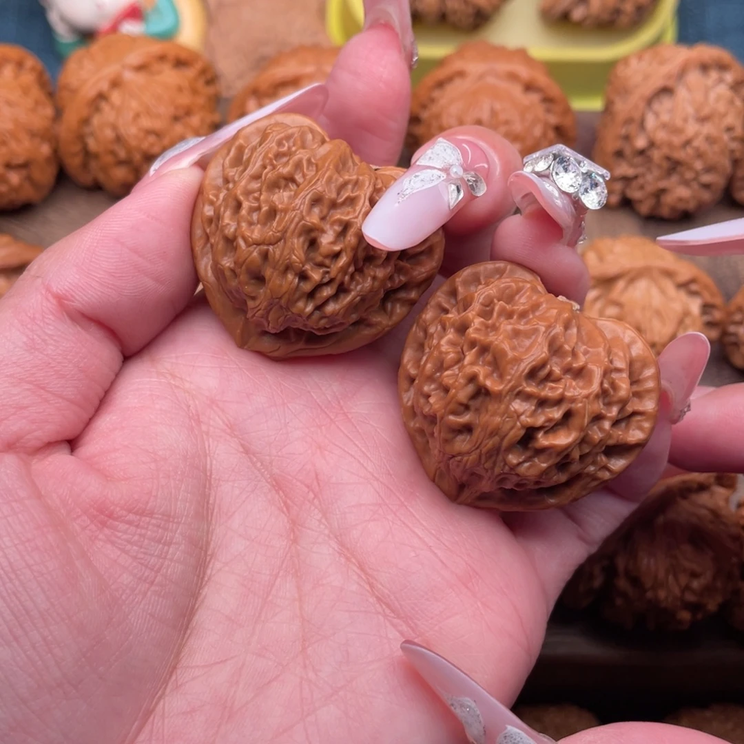 把件文玩核桃全品精配桃心宫灯37