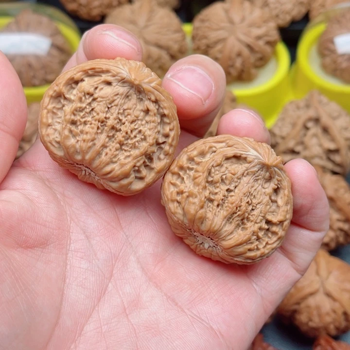 吊坠文玩核桃塔尖蛇头38×25×32