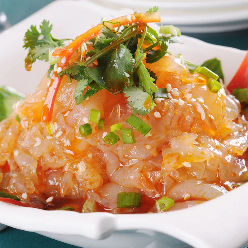烟台即食野生海蜇头 脆嫩新鲜海蜇皮丝即食凉拌菜凉拌冷菜下酒菜