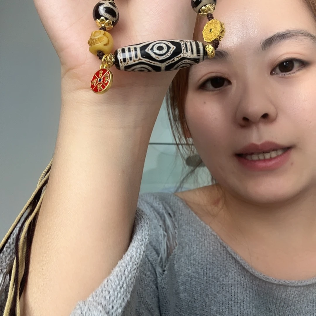 玛瑙/玉髓合金颈饰