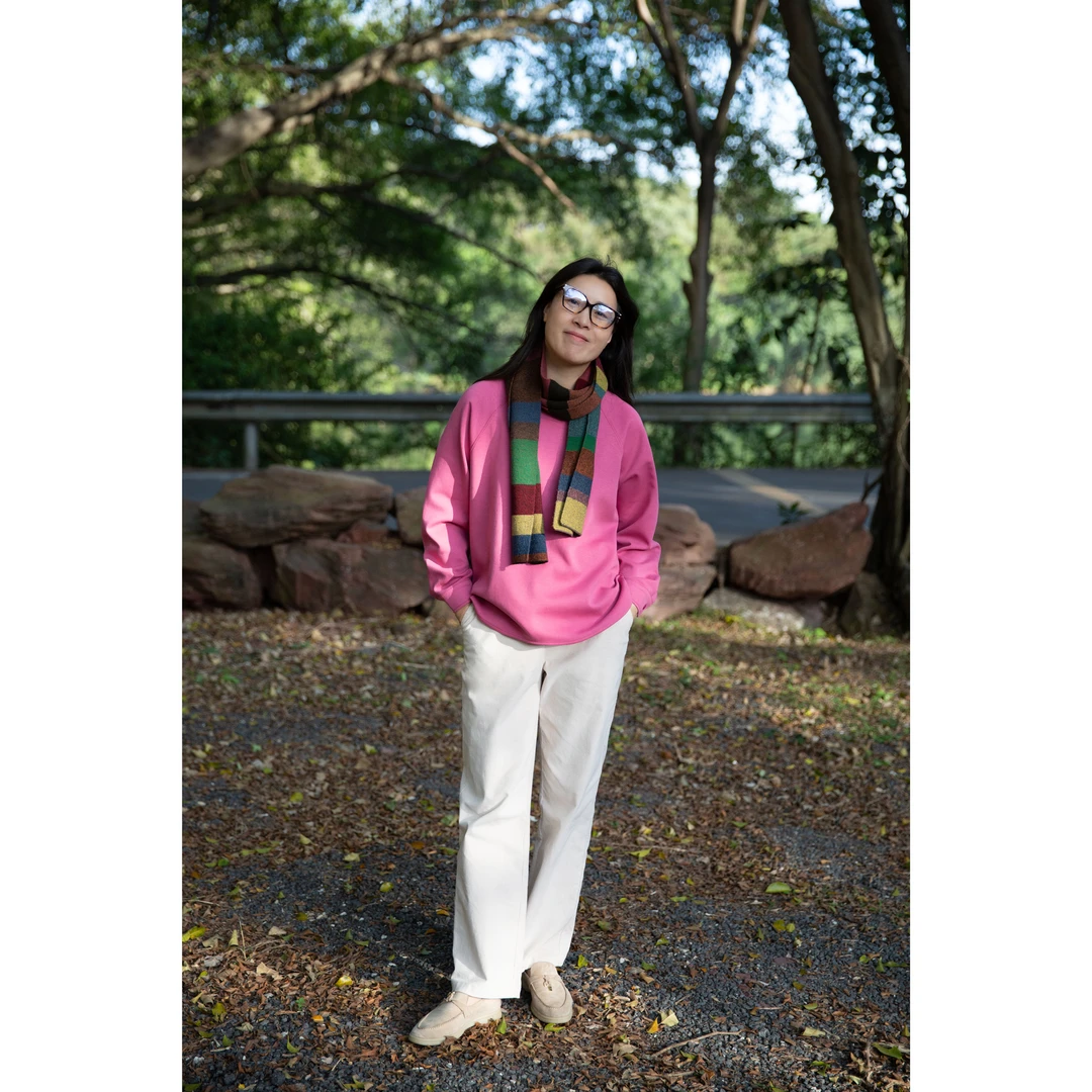 宽松休闲长袖空气层纯色百搭基础圆领卫衣MA5SYDZ1330