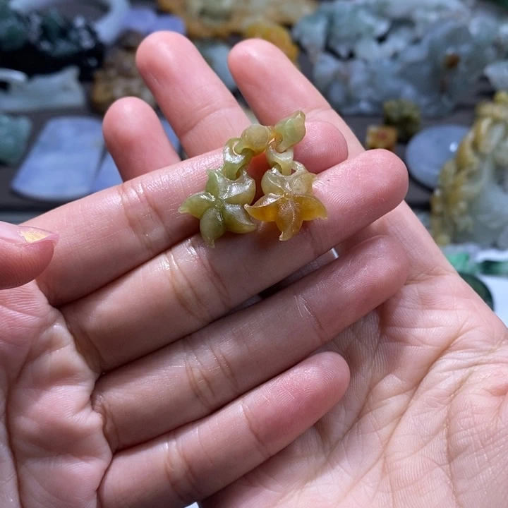 定制翡翠未镶嵌毛货