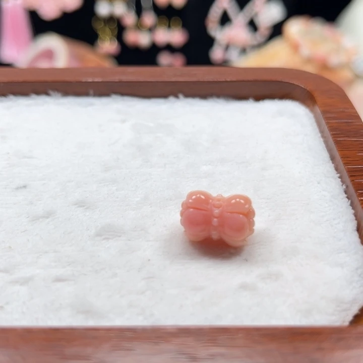 手串/手链贝壳粉贝并蒂莲