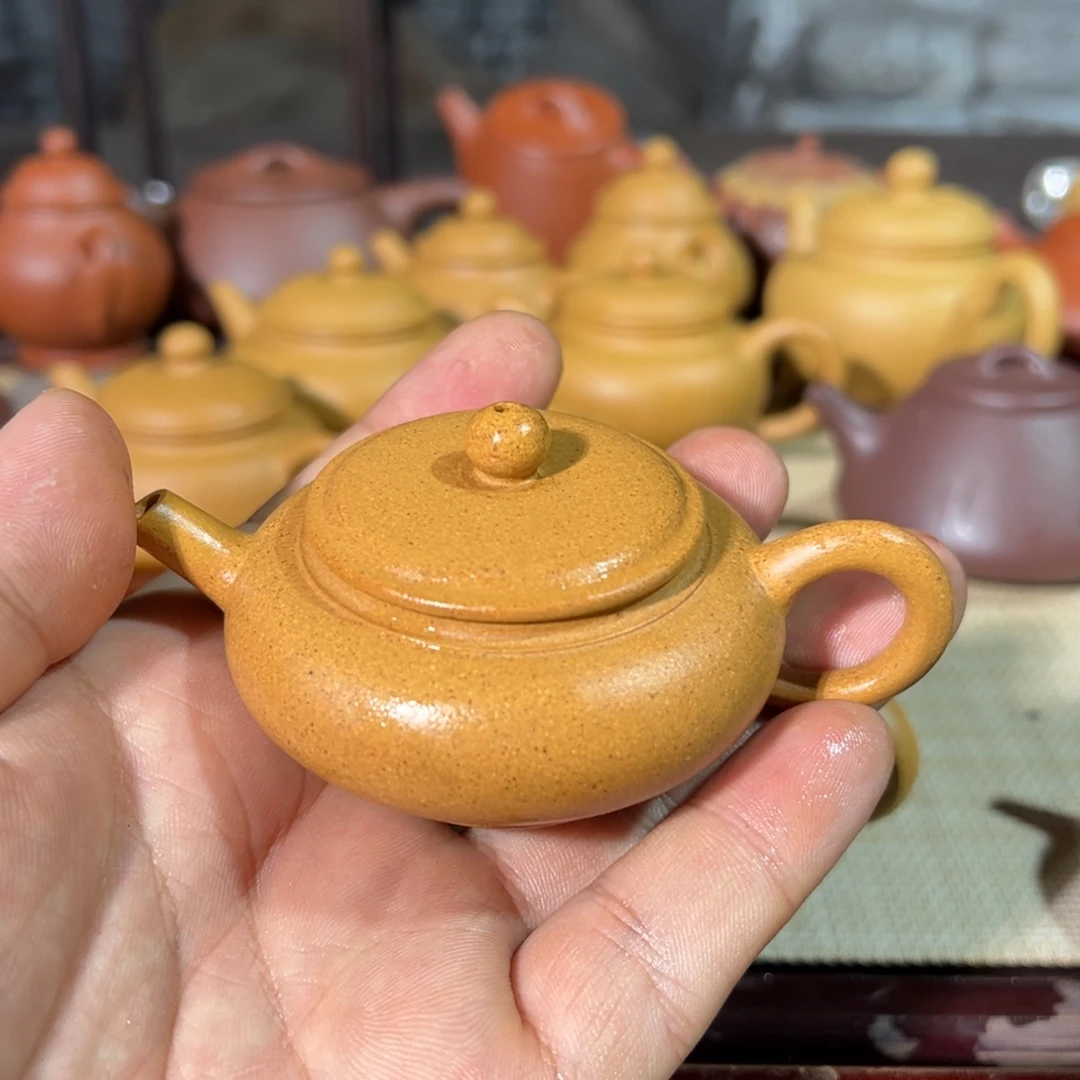寻***日茶壶紫砂手工制作
