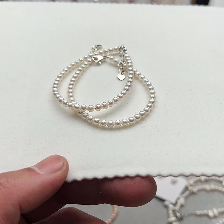 淡水珍珠手绳钛钢