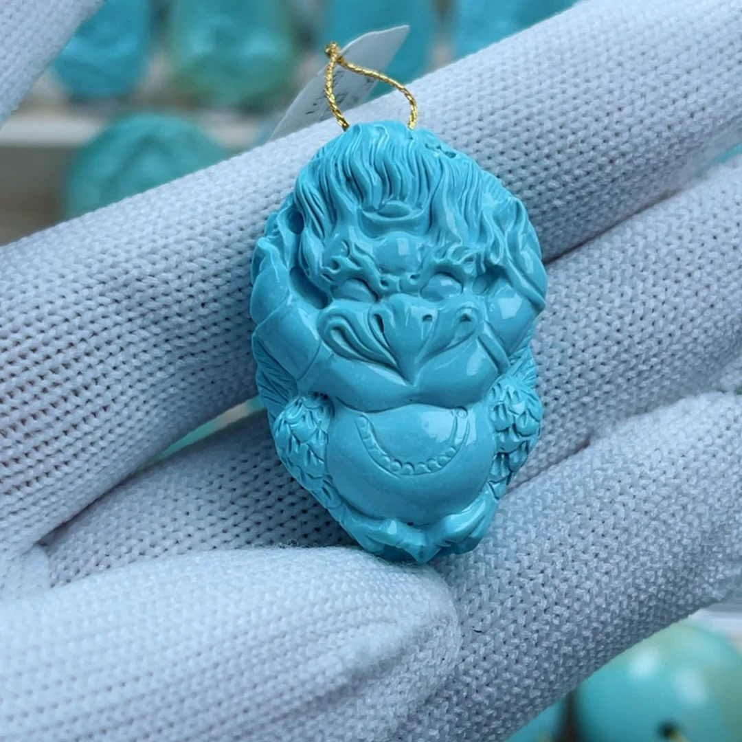 绿松石未镶嵌珠宝奇石