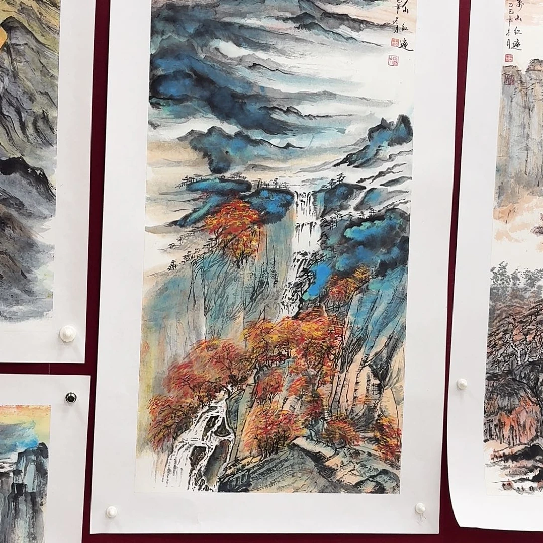 落***涯国画哈哈哈刚回哈哈哈