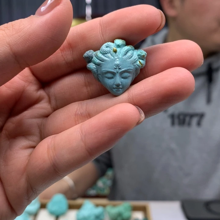 绿松石未镶嵌配饰