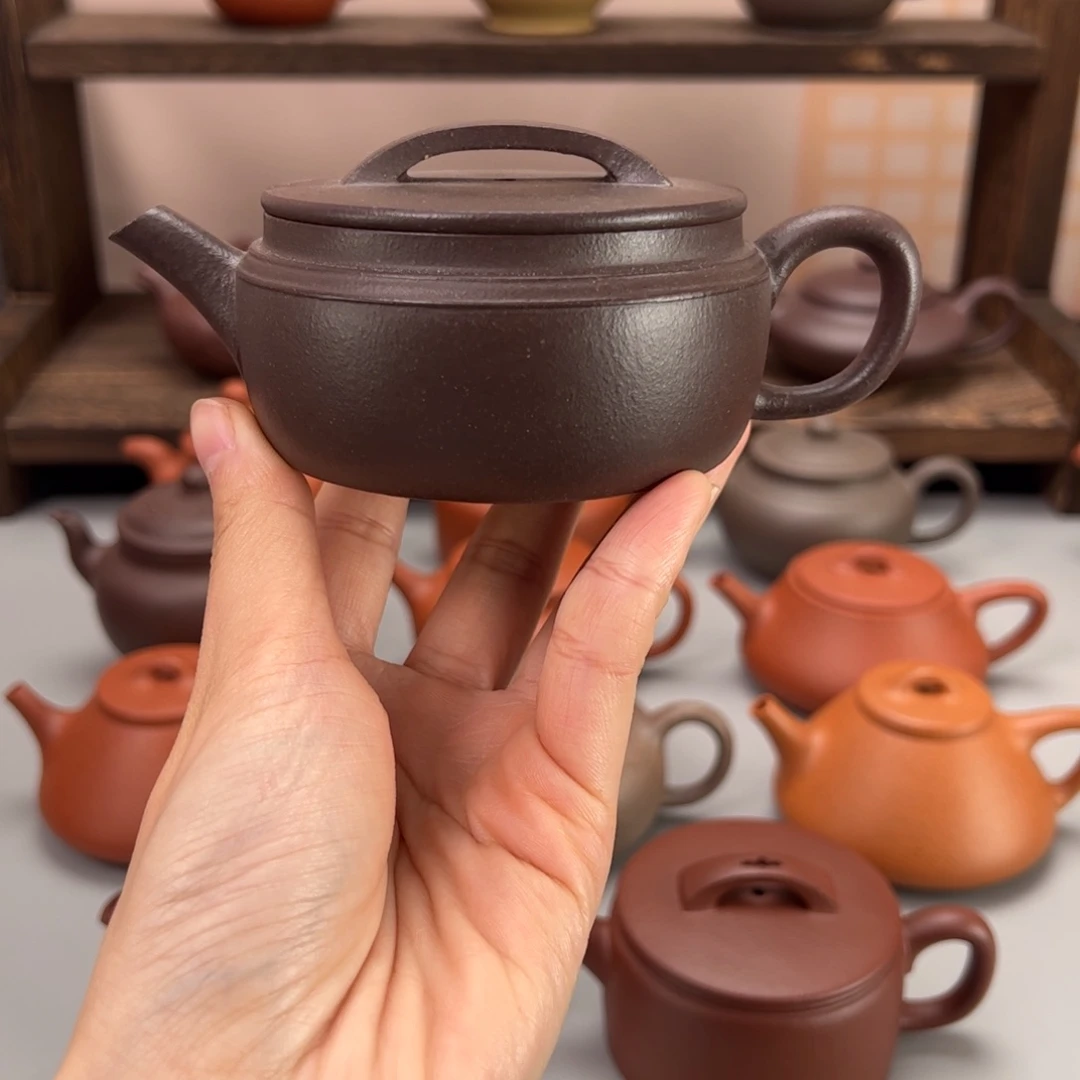 茶杯紫砂天青泥汉瓦160cc