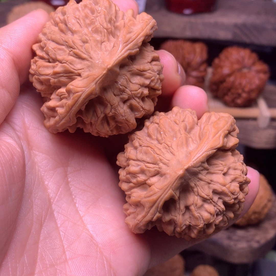 文玩核桃把件49全品官帽