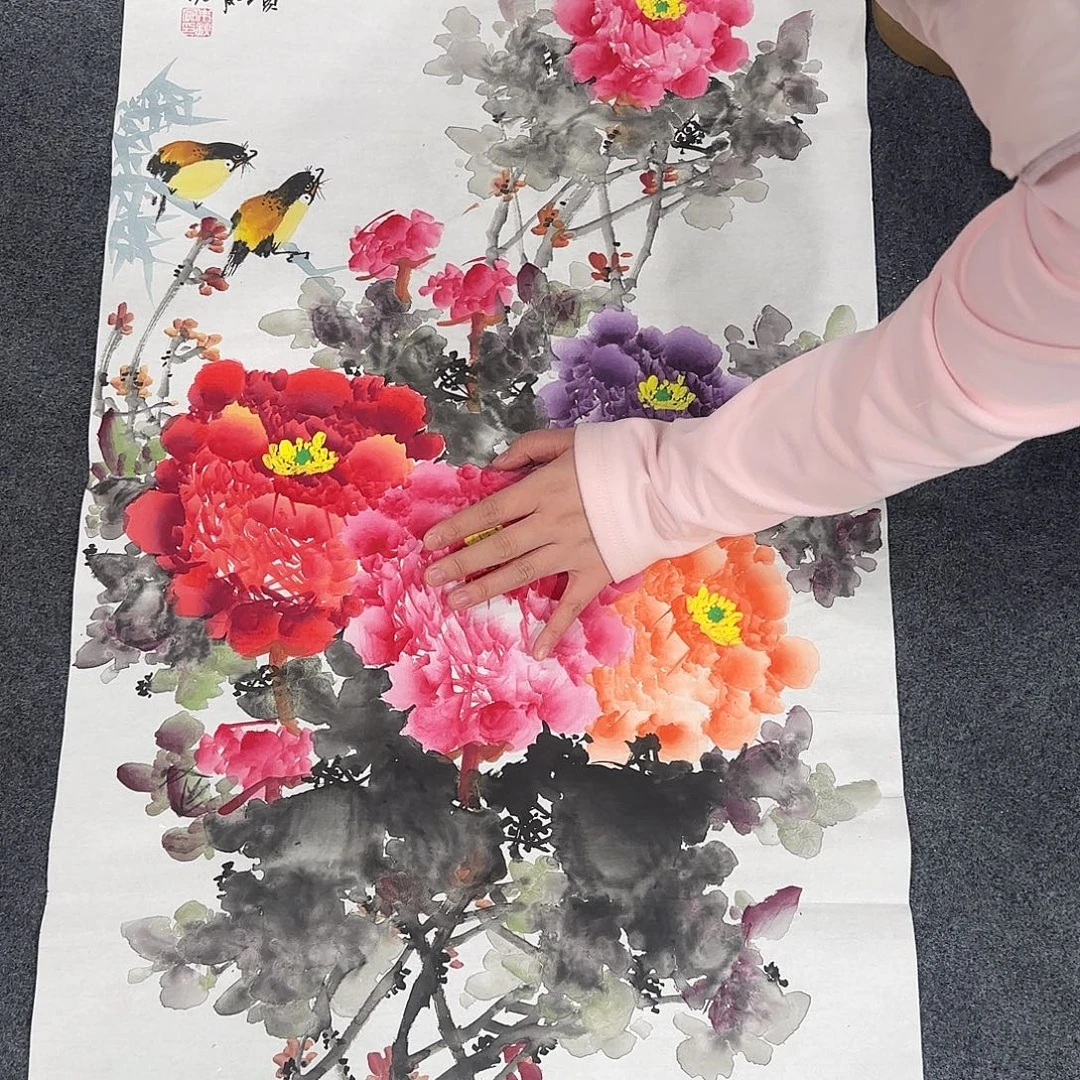 国画超级好看的一幅国画作品