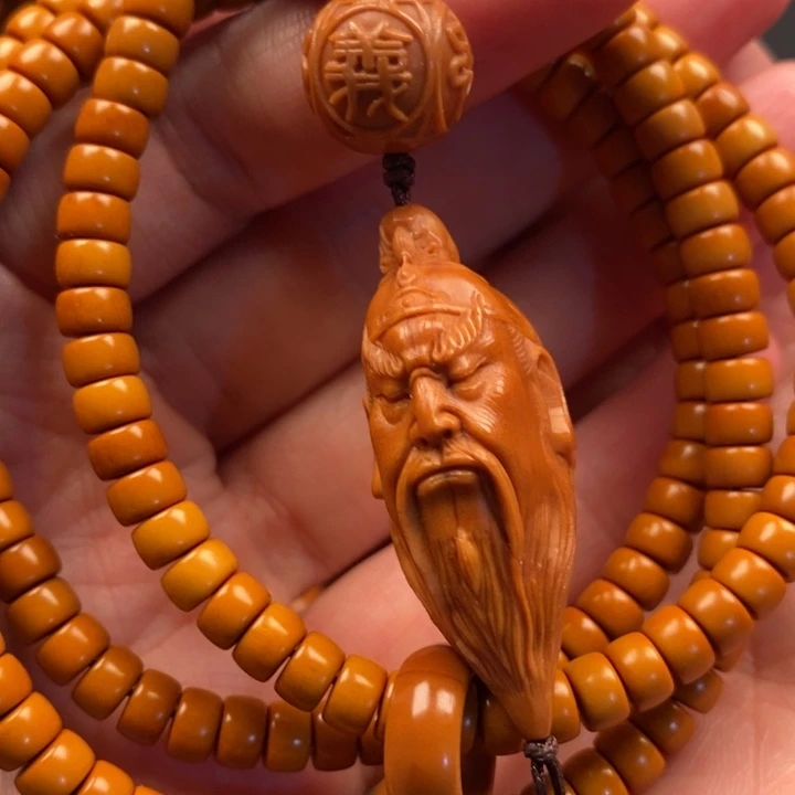 手串/手链橄榄核关公脖挂