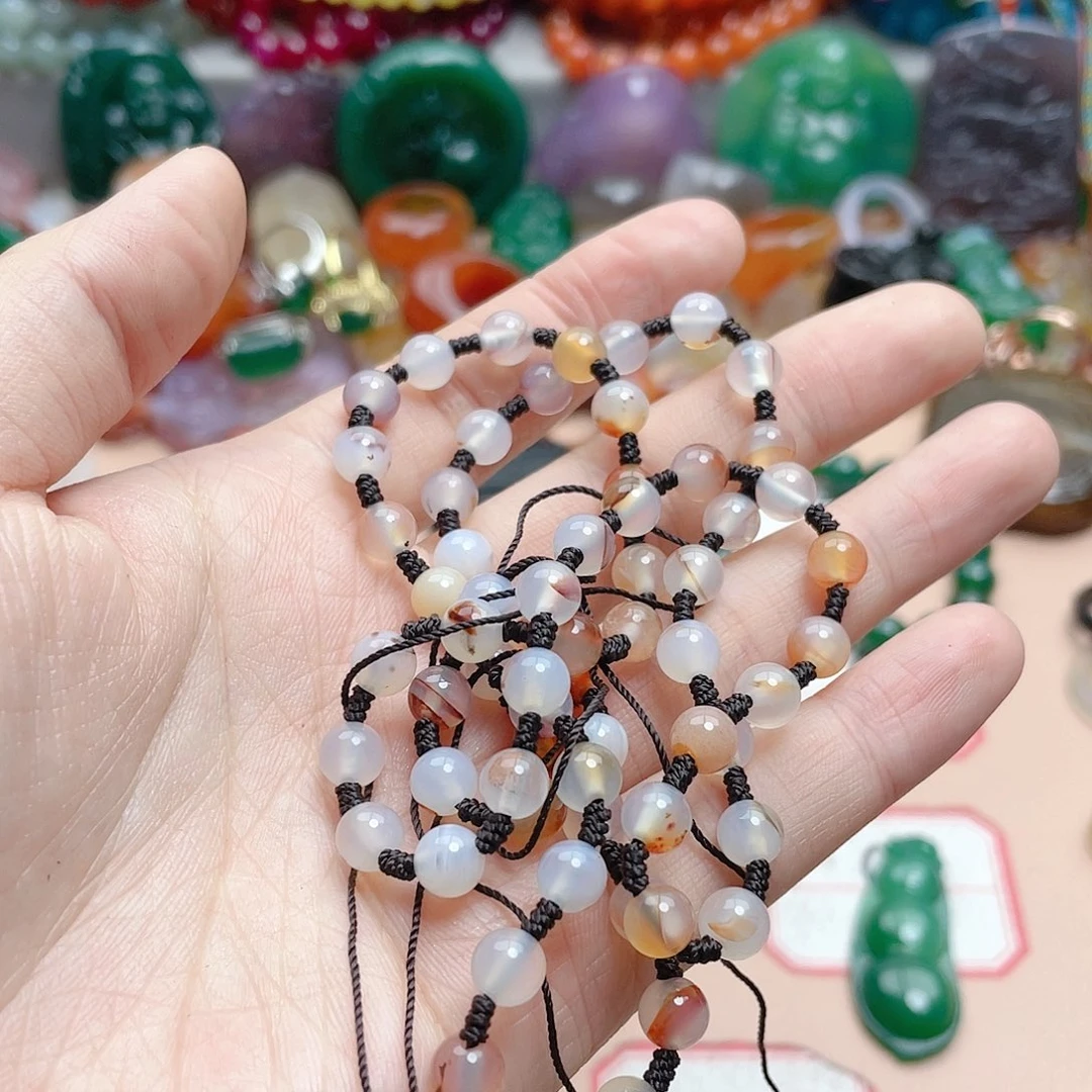 玛瑙/玉髓颈饰合金凤**天