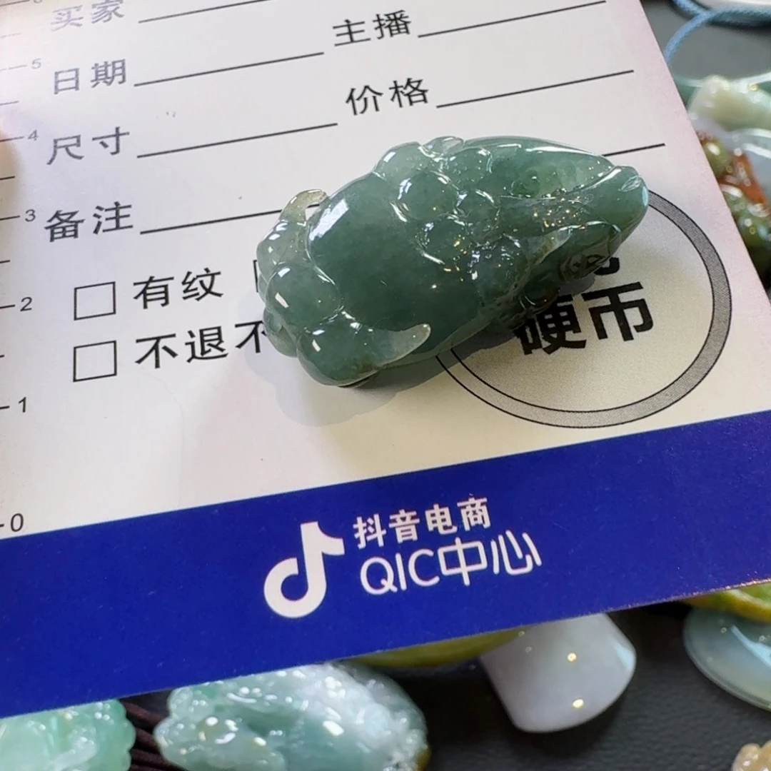 翡翠颈饰未镶嵌柳****记颈饰