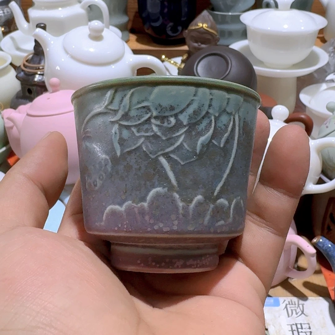 瑕疵茶具。介意勿拍