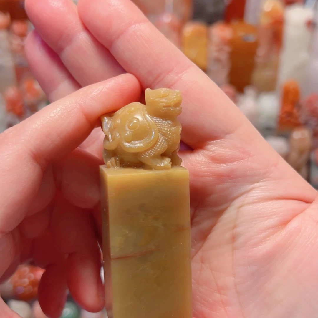 器皿大糖手工篆刻包手工刻字2.4厘米