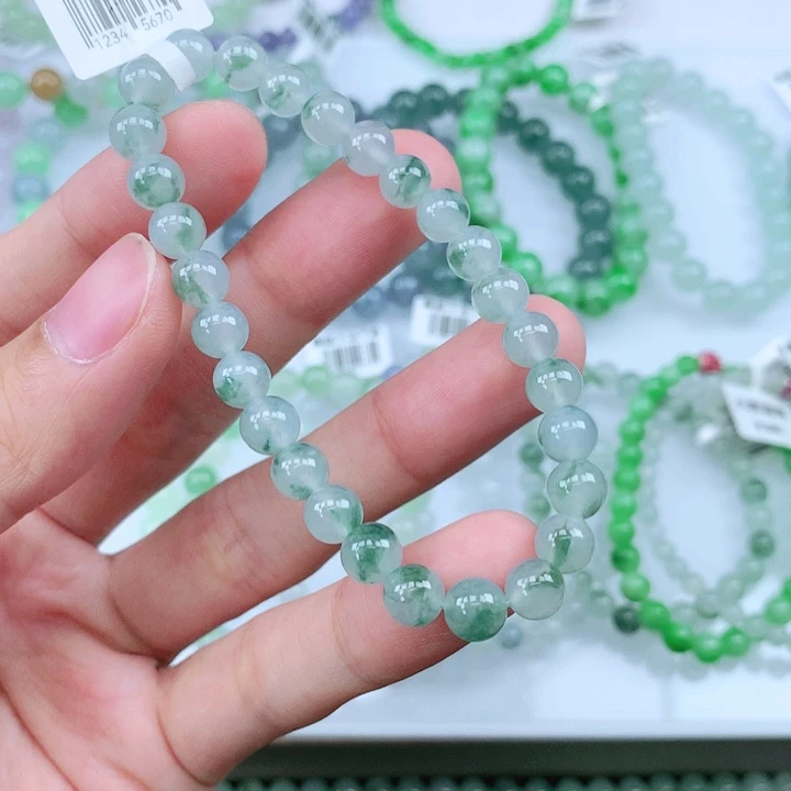 未镶嵌手链翡翠翡翠