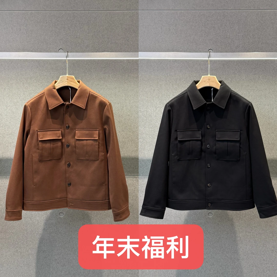 BLANDOO "年末福利" 男士时尚潮流设计感夹克外套25258