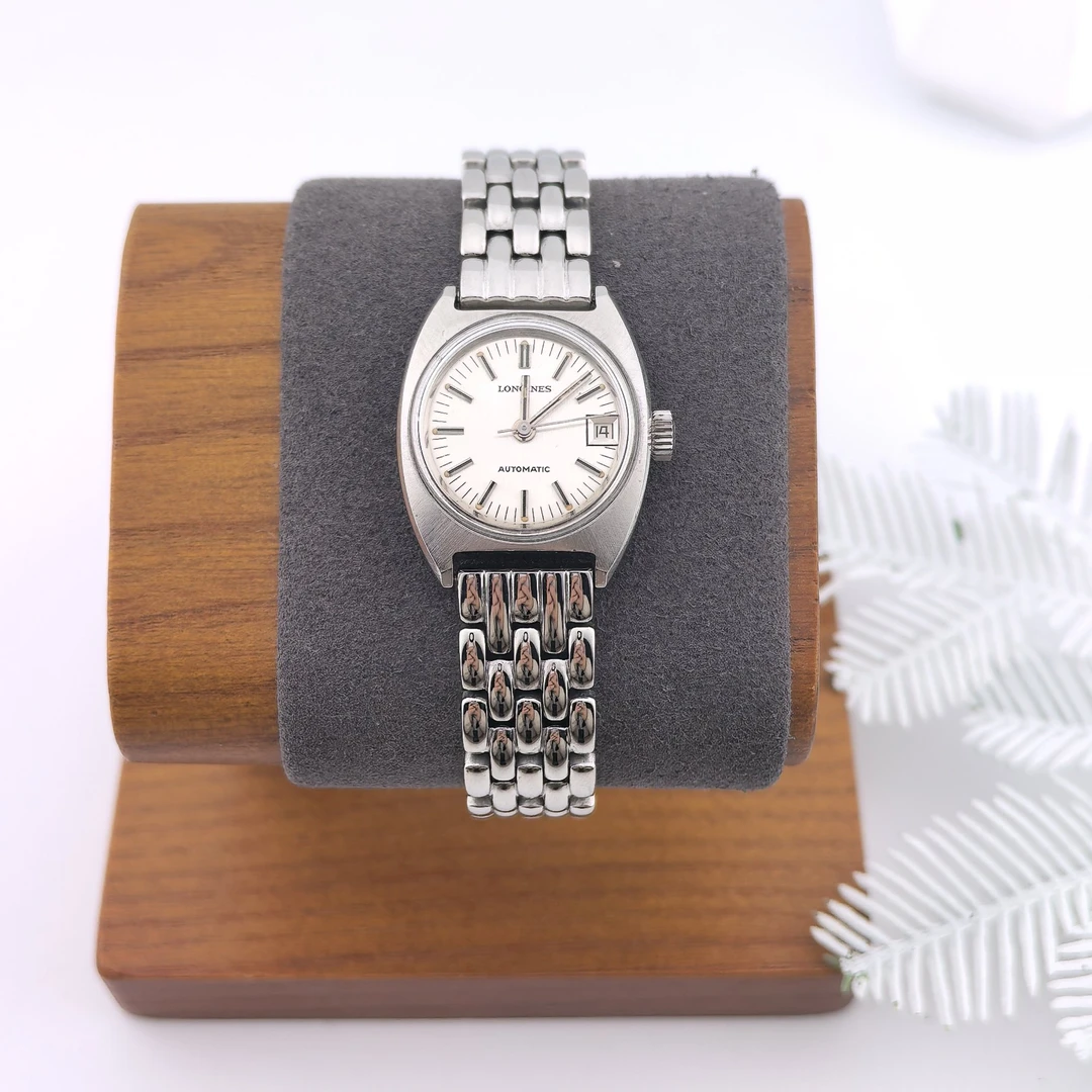 95新 Longines/浪琴  中古浪琴女表/自动机械/表经22.5mm/02096