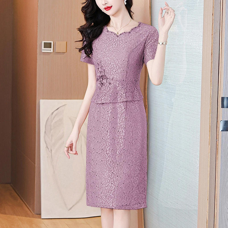 高贵喜婆婆婚宴装结婚2025年轻喜妈妈婚宴礼服平时可穿连衣裙夏季