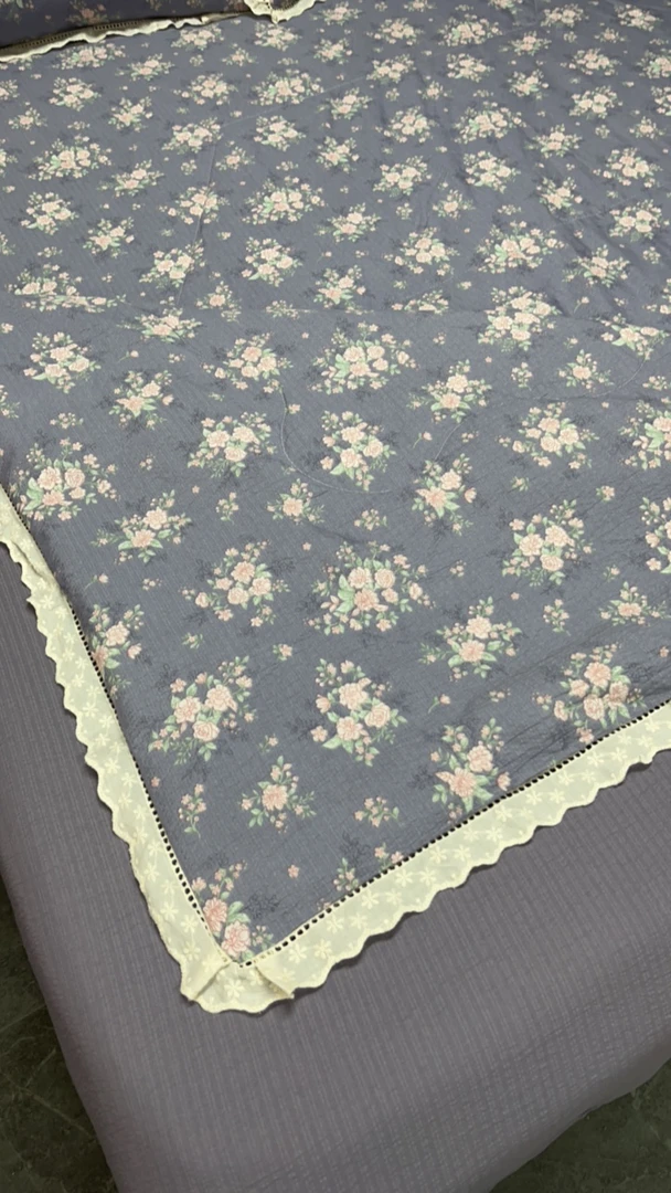 云棉纱夏凉被四件套