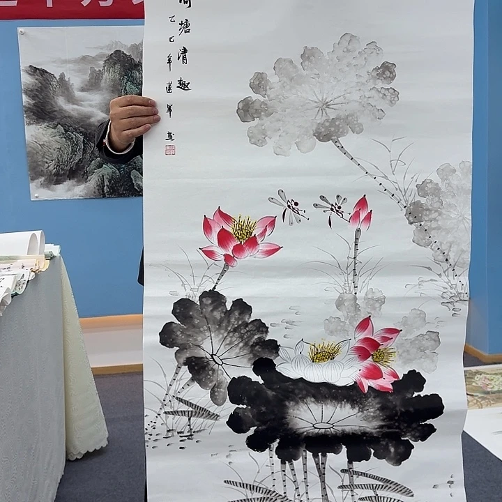 国画手绘国画作品