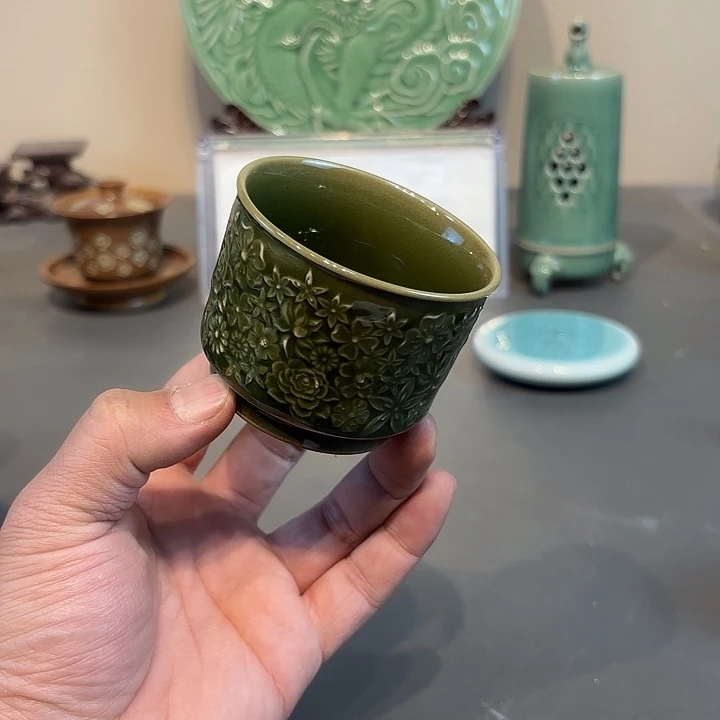 瓷片龙泉青瓷福利青瓷