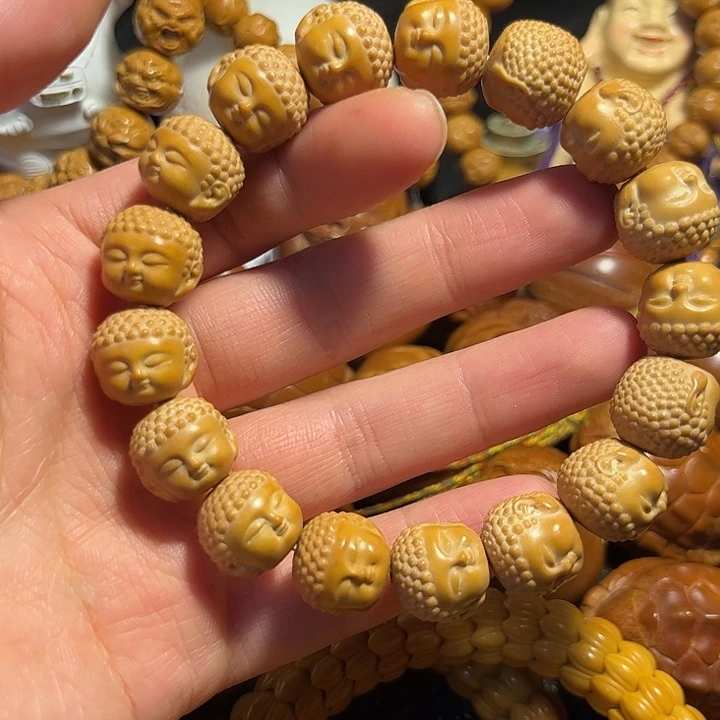 手串/手链橄榄核猴头1.45宝宝佛