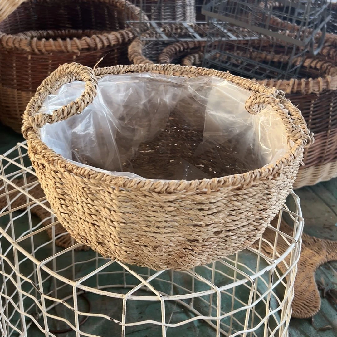 抖音直播间草编内衬