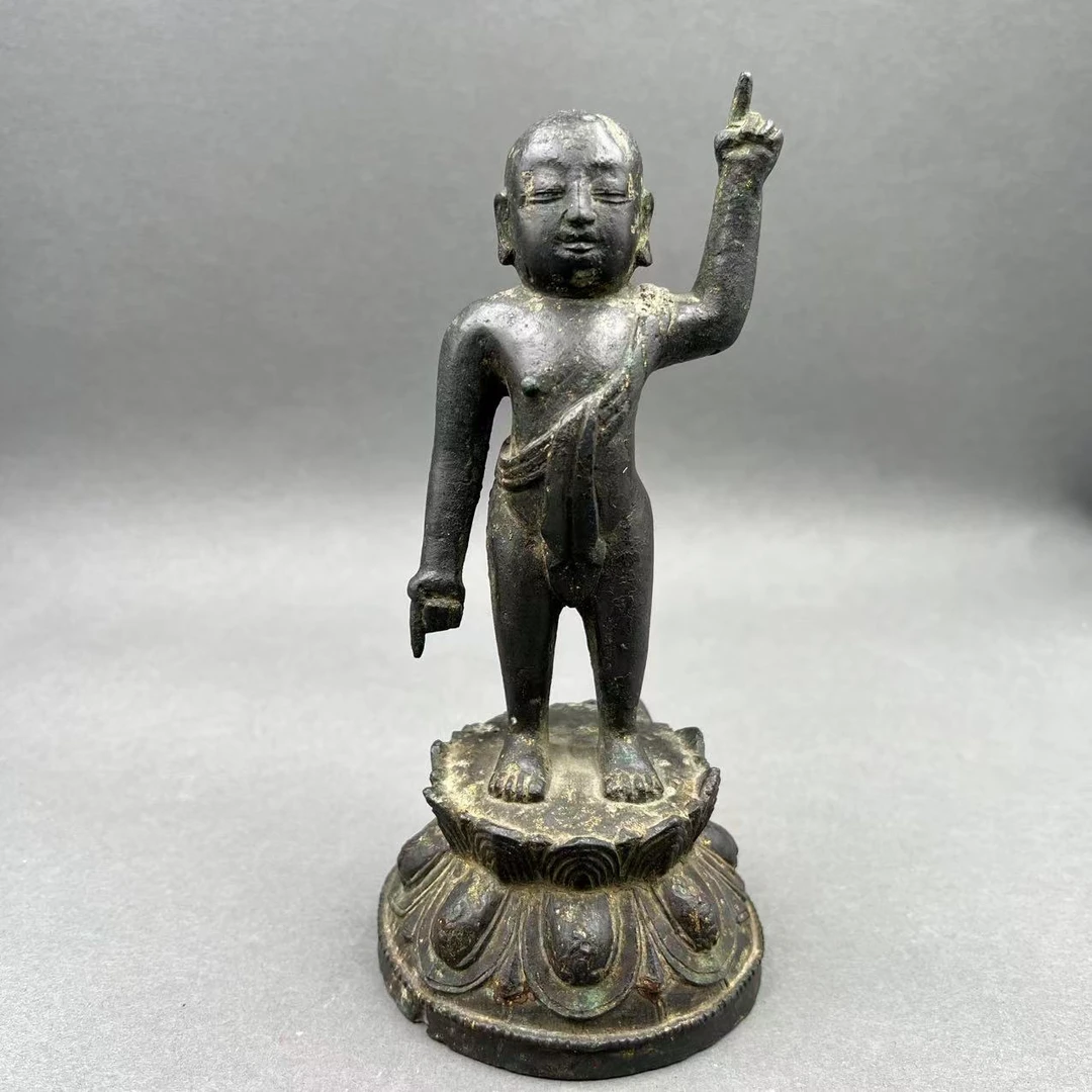 0221晚022  铜释迦牟尼诞生佛