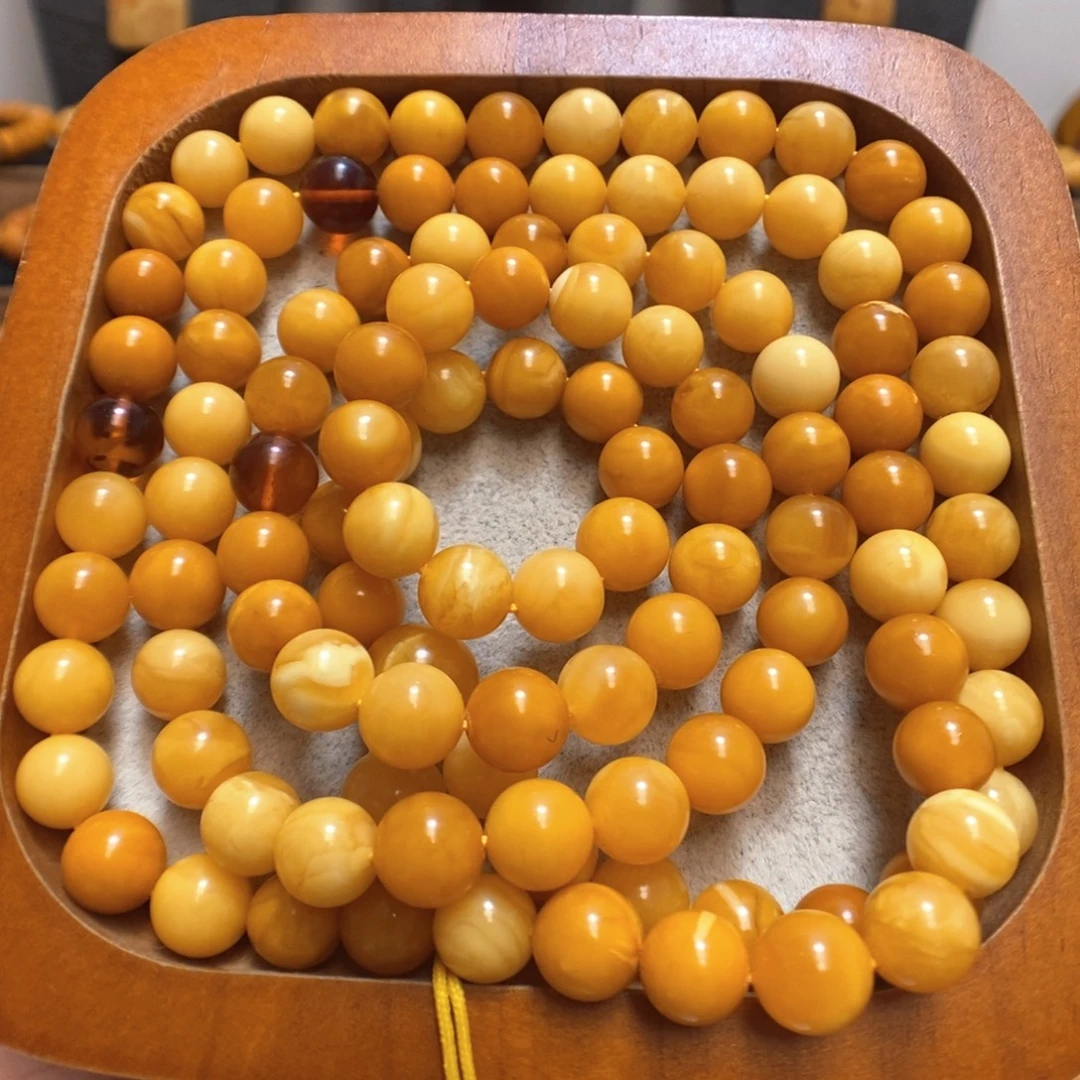 蜜蜡颈饰未镶嵌蜜蜡