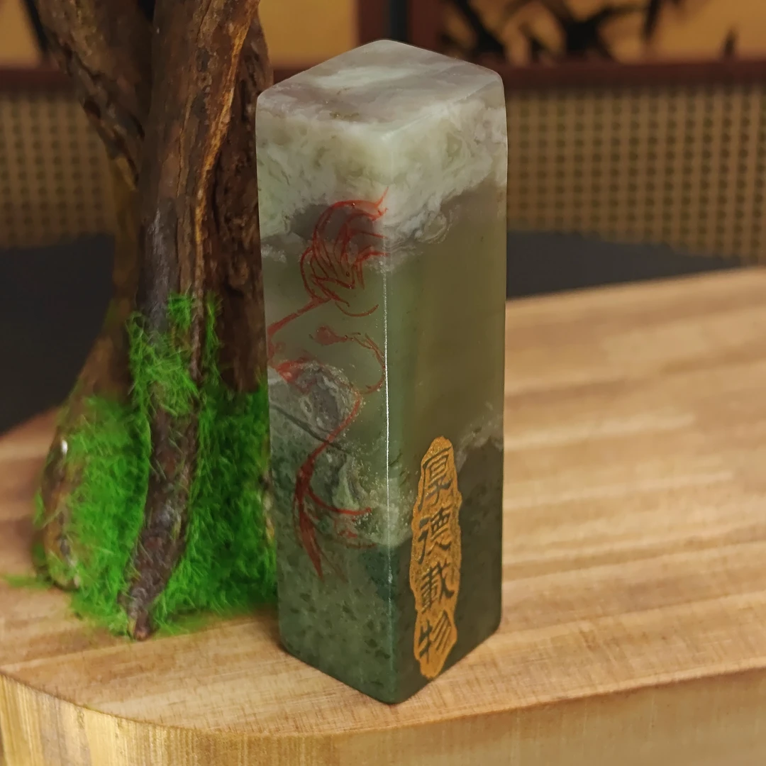 印章办公桌摆放S030