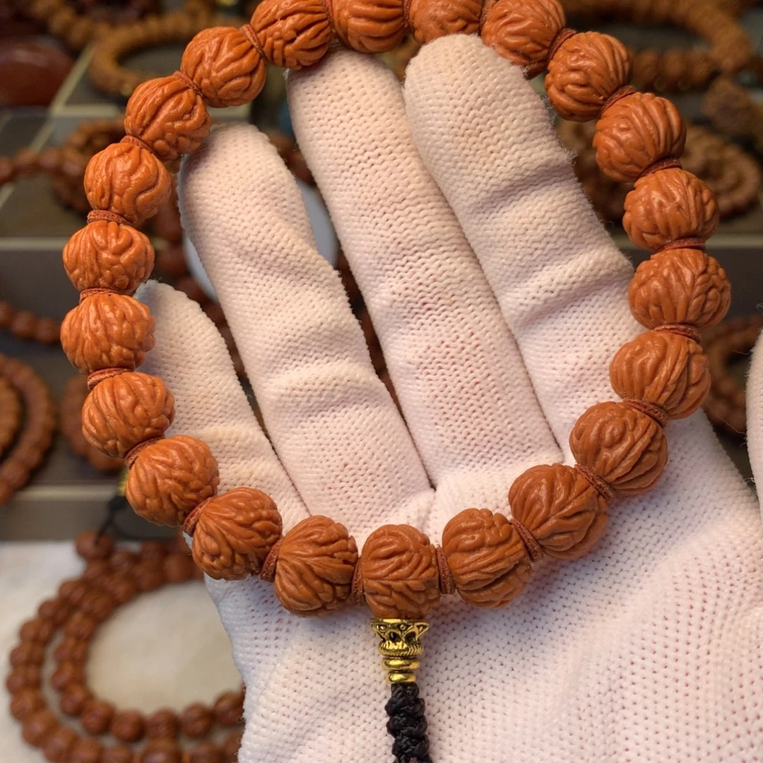 手串桃核秦岭龙纹