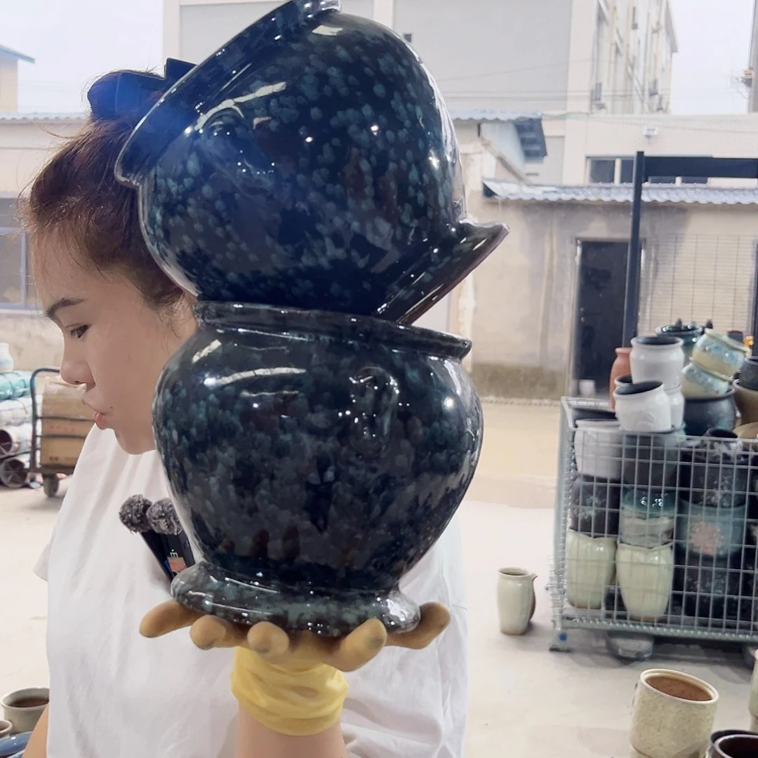 紫砂花盆正品口16/16///