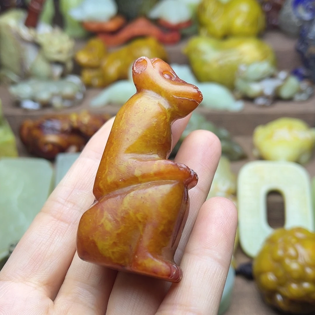 白玉菩提吊坠163。。