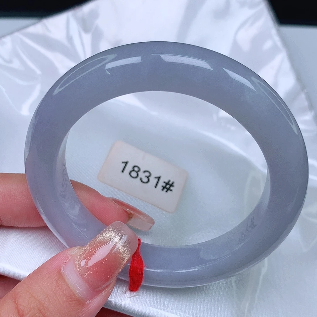 翡翠未镶嵌手镯1831正55